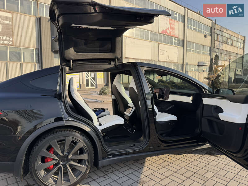 2023 Tesla Model X, VIN 7SAXCBE68PF386938:plate — фото 1 (autoria)