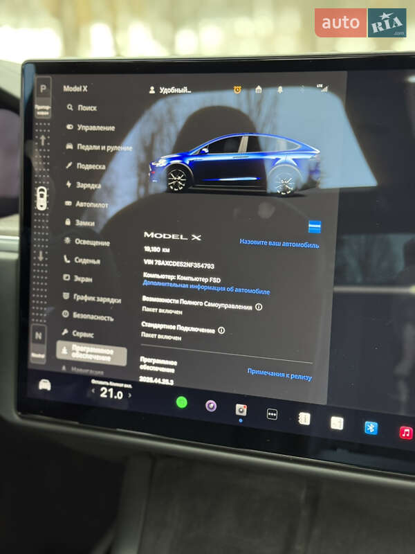 Внедорожник / Кроссовер Tesla Model X 2022 в Киеве фото 16 Внедорожник / Кроссовер Tesla Model X 2022 в Киеве