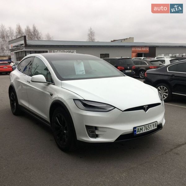 2018 Tesla Model X, VIN 5YJXCBE45JF104239:plate — фото 1 (autoria)