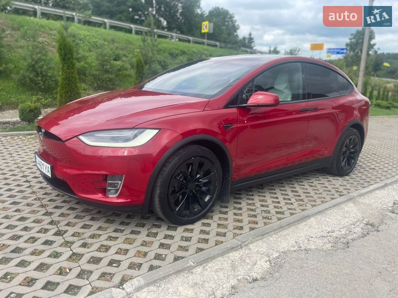 2017 Tesla Model-X, VIN 5YJXCCE29HF074807:plate — фото 1 (autoria)