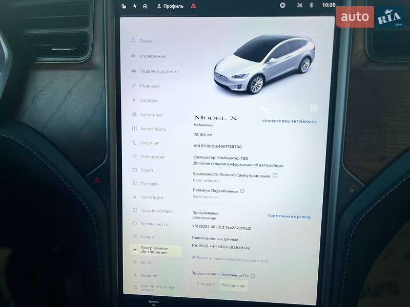 Внедорожник / Кроссовер Tesla Model X 2019 в Одессе