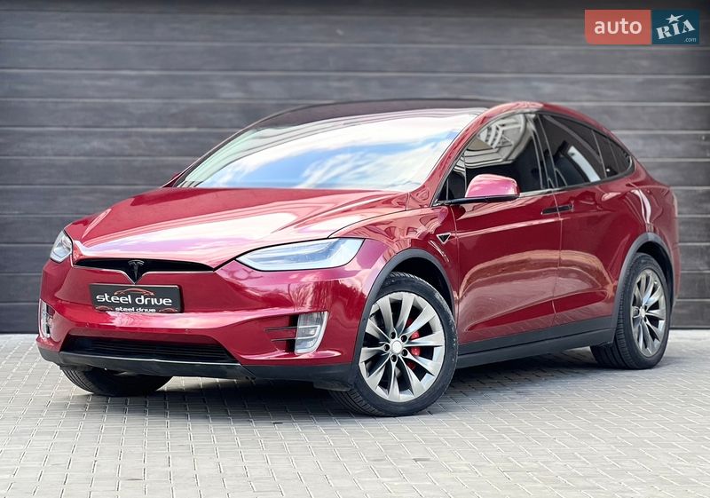 2016 Tesla Model X, VIN 5YJXCAE48GFS00367:plate — фото 1 (autoria)