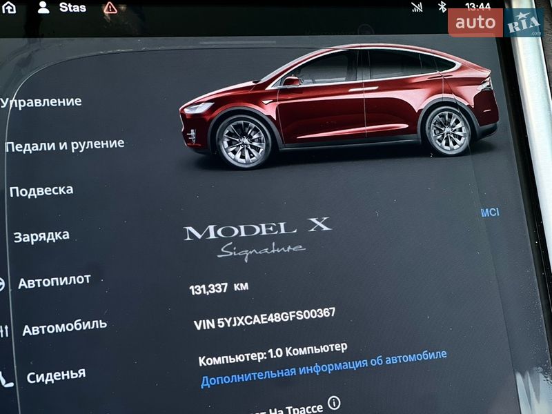 Внедорожник / Кроссовер Tesla Model X 2016 в Николаеве