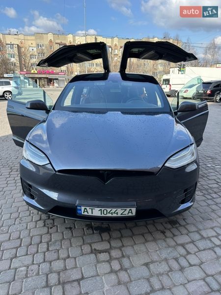 2016 Tesla Model-X, VIN 5YJXCCE23GF016805:plate — фото 1 (autoria)