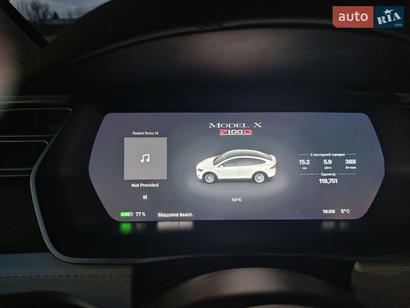 Внедорожник / Кроссовер Tesla Model X 2017 в Иршаве