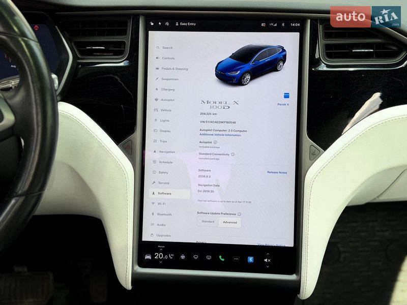 Внедорожник / Кроссовер Tesla Model X 2019 в Киеве