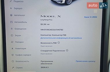 Позашляховик / Кросовер Tesla Model X 2020 в Львові