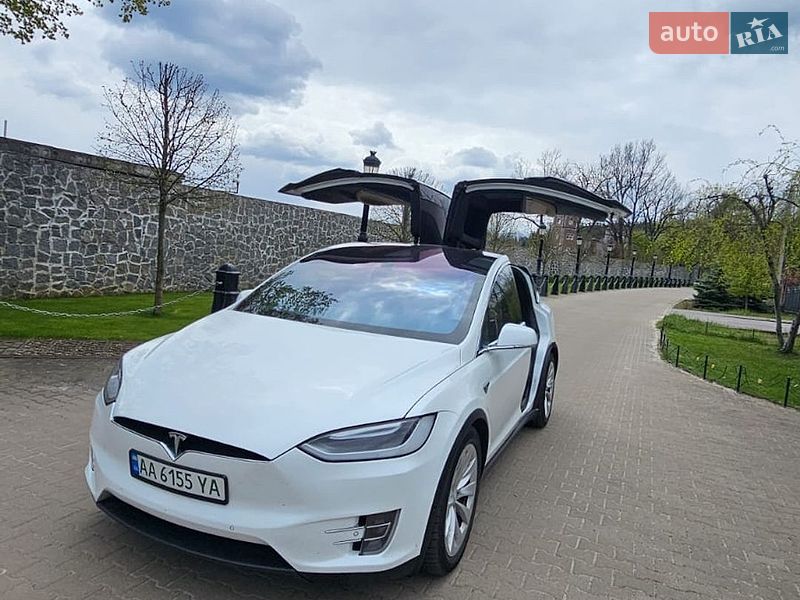 2016 Tesla Model-X, VIN 5YJXCAE25GF002361:plate — фото 1 (autoria)