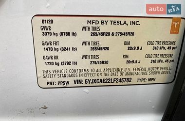 Внедорожник / Кроссовер Tesla Model X 2020 в Львове
