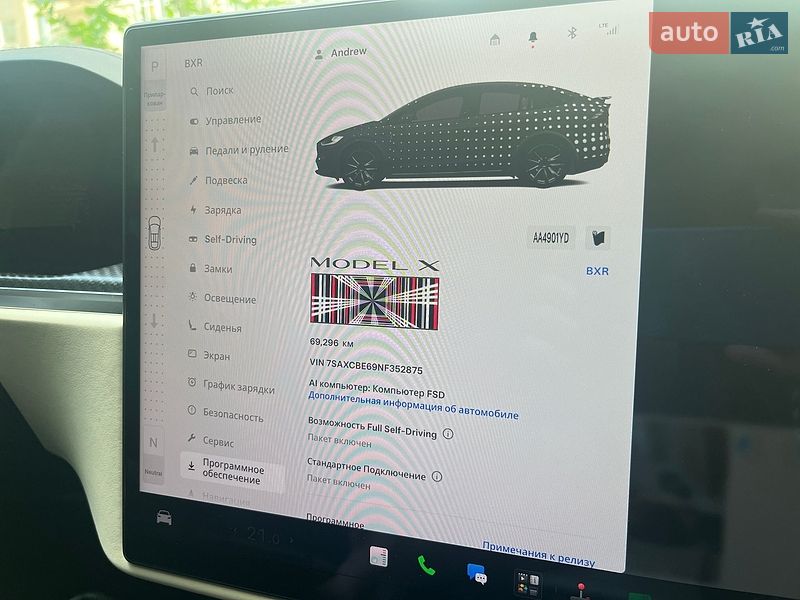 Внедорожник / Кроссовер Tesla Model X 2022 в Киеве