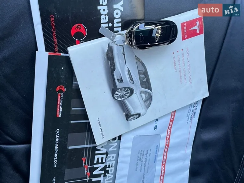 Внедорожник / Кроссовер Tesla Model X 2016 в Ивано-Франковске документ