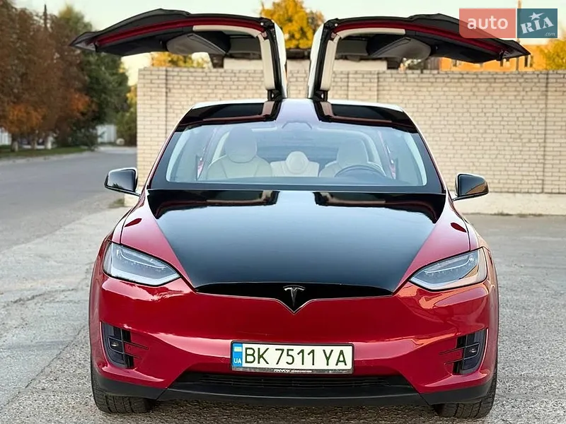 Tesla Model X 2017 VIN 5YJXCDE25HF075510 фото оголошення 2 з 59