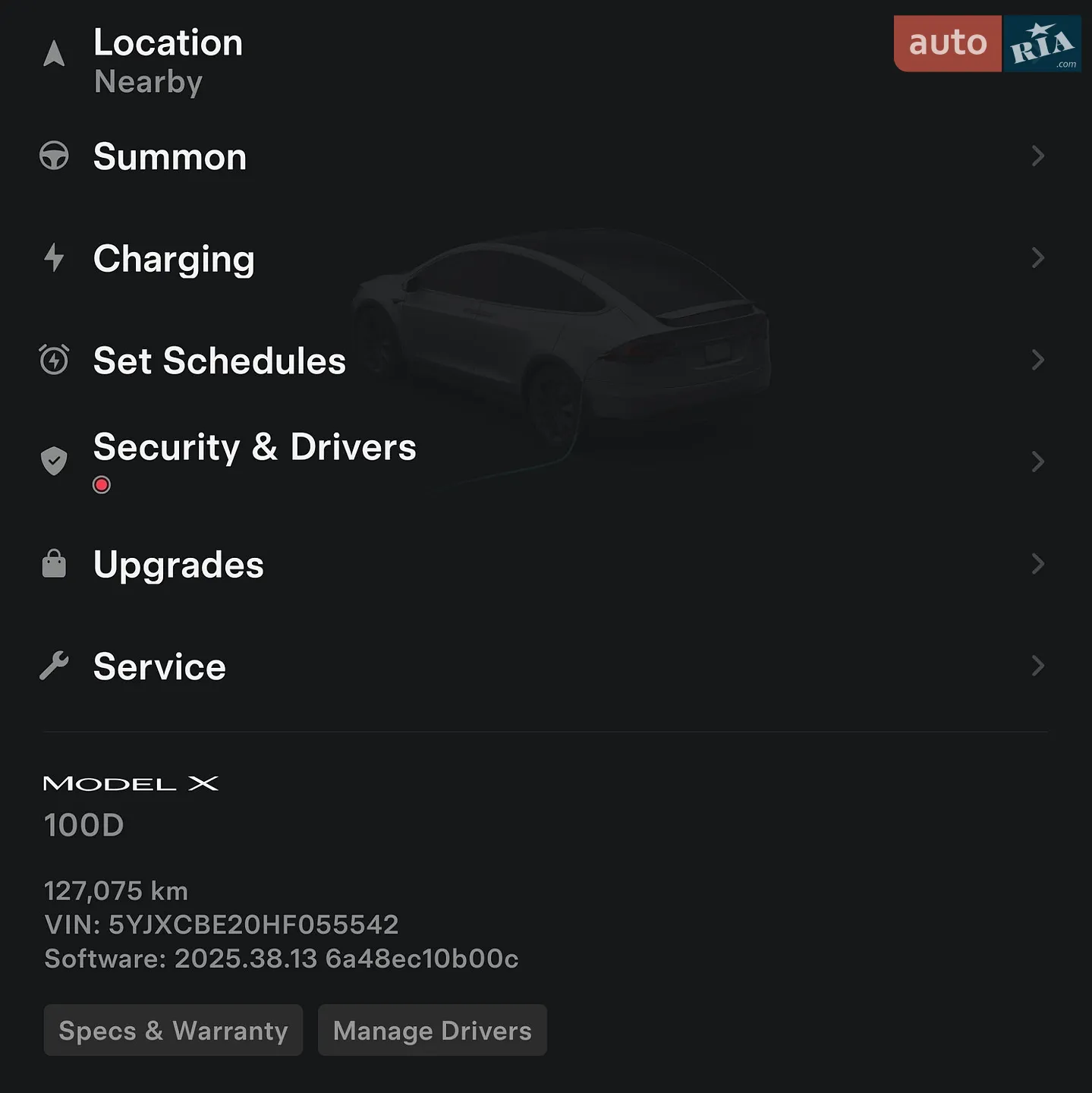 2017 Tesla Model X - мініатюра 65