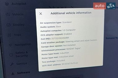 Внедорожник / Кроссовер Tesla Model X 2016 в Львове