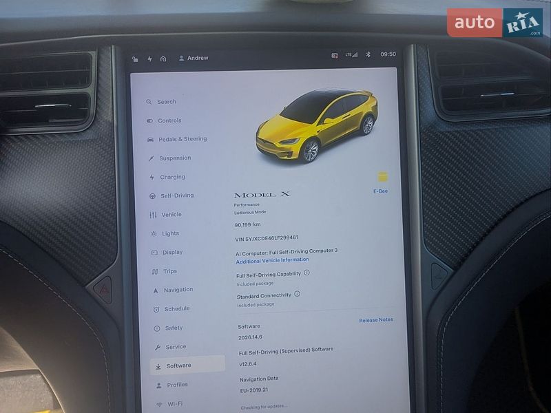 Позашляховик / Кросовер Tesla Model X 2020 в Києві фото 9 Позашляховик / Кросовер Tesla Model X 2020 в Києві