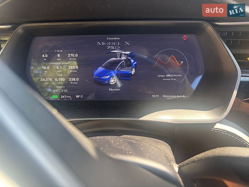 Внедорожник / Кроссовер Tesla Model X 2018 в Львове