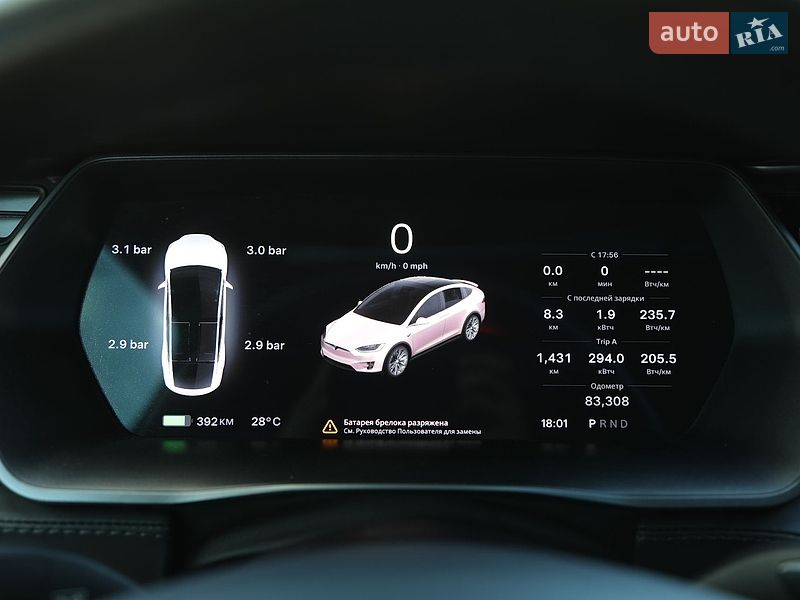 Внедорожник / Кроссовер Tesla Model X 2019 в Харькове
