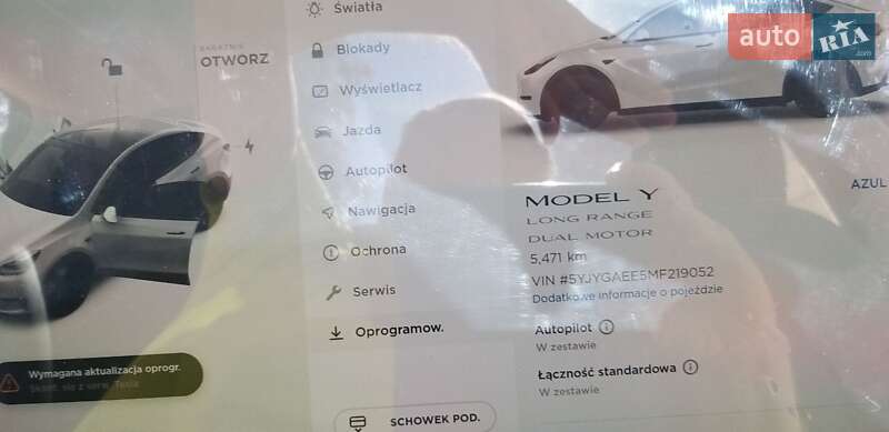 Внедорожник / Кроссовер Tesla Model Y 2021 в Стрые
