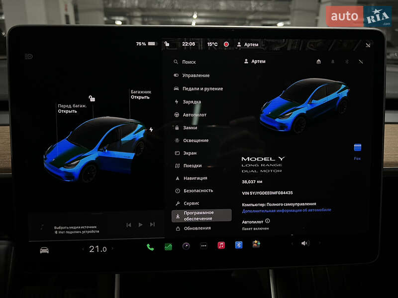 Позашляховик / Кросовер Tesla Model Y 2020 в Вінниці