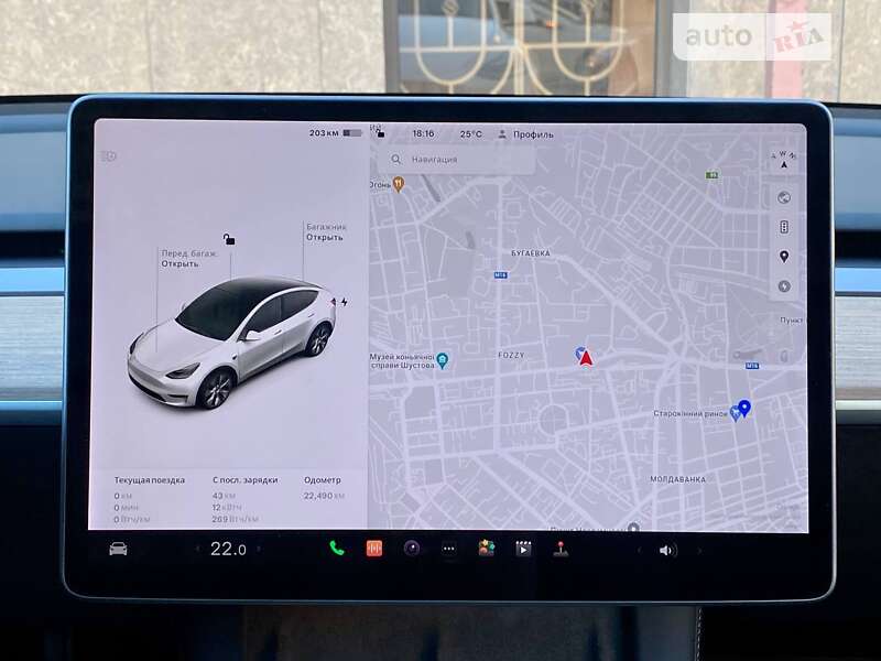 Внедорожник / Кроссовер Tesla Model Y 2022 в Одессе
