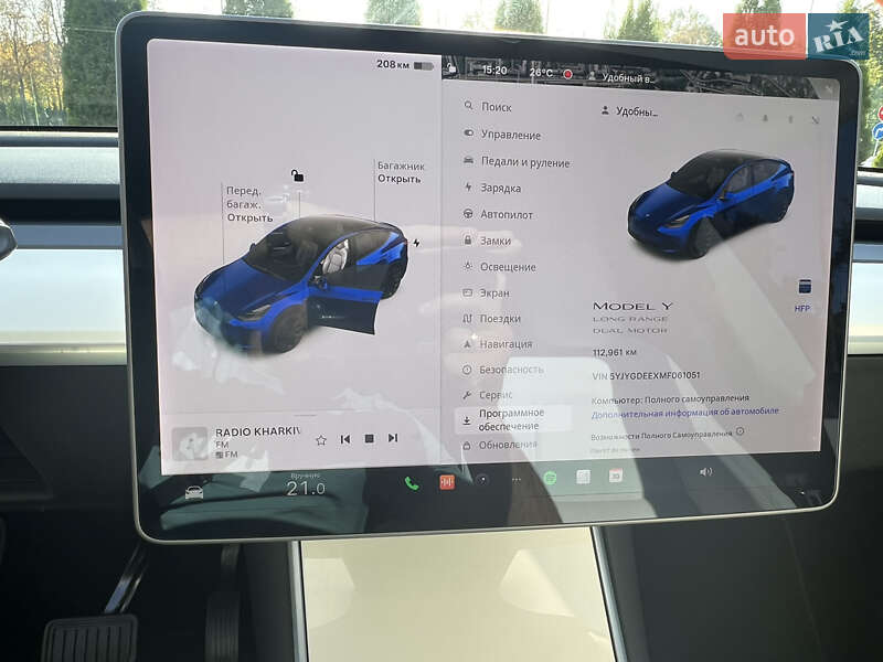 Внедорожник / Кроссовер Tesla Model Y 2020 в Харькове