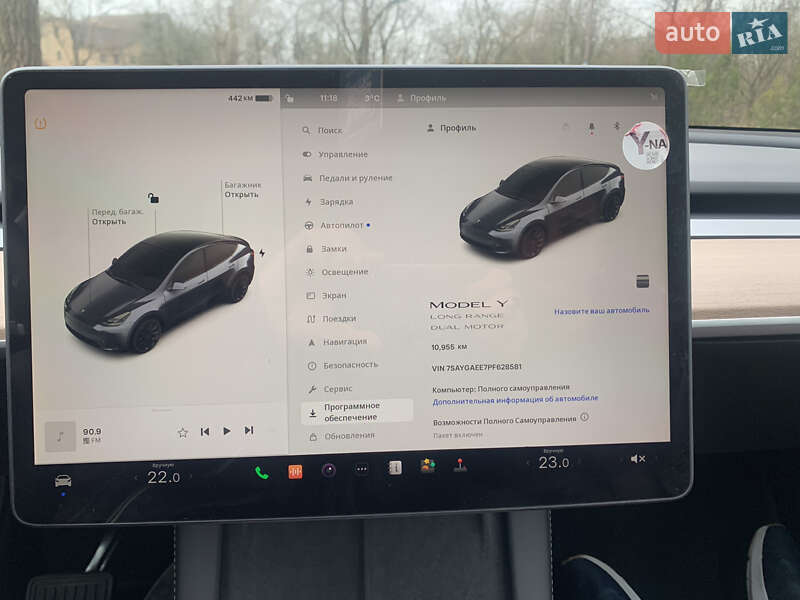 Внедорожник / Кроссовер Tesla Model Y 2022 в Новомосковске фото 5 Внедорожник / Кроссовер Tesla Model Y 2022 в Новомосковске