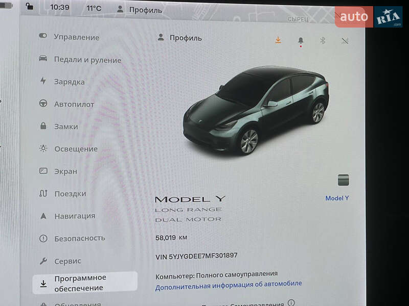 Позашляховик / Кросовер Tesla Model Y 2021 в Києві