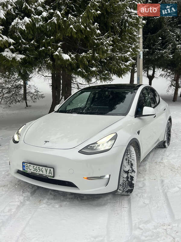Внедорожник / Кроссовер Tesla Model Y 2021 в Львове