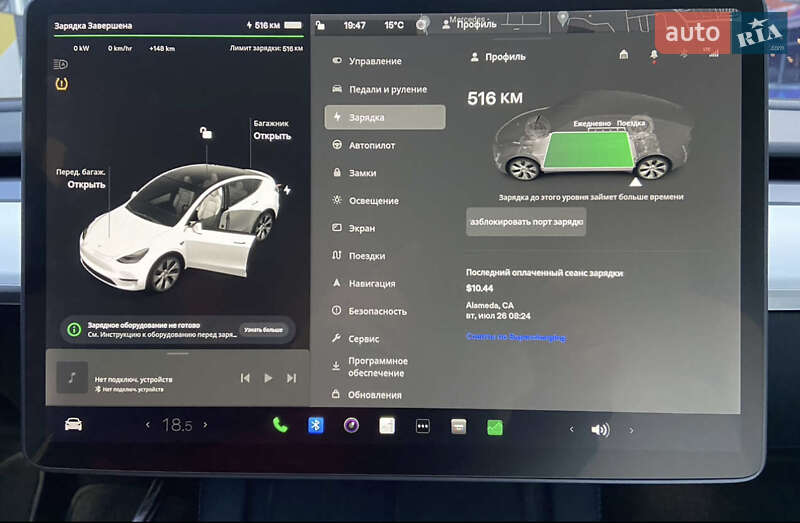 Позашляховик / Кросовер Tesla Model Y 2021 в Новомосковську