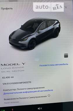Внедорожник / Кроссовер Tesla Model Y 2020 в Хмельницком