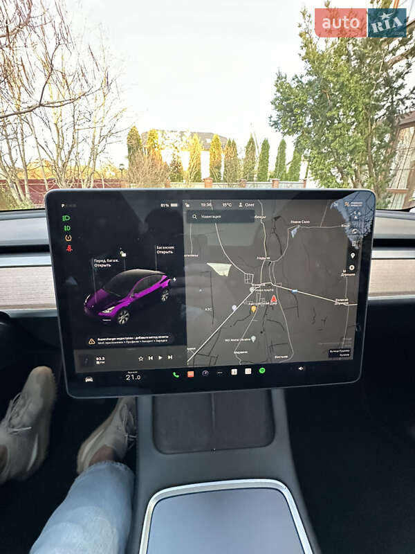 Внедорожник / Кроссовер Tesla Model Y 2021 в Львове