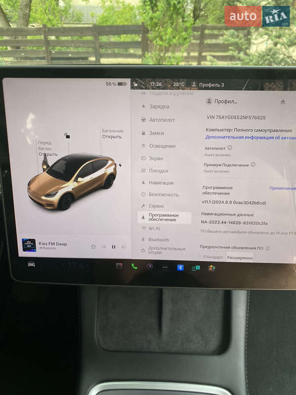 Внедорожник / Кроссовер Tesla Model Y 2022 в Ужгороде