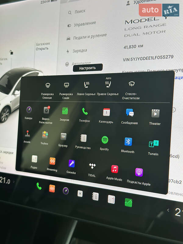 Позашляховик / Кросовер Tesla Model Y 2020 в Дніпрі