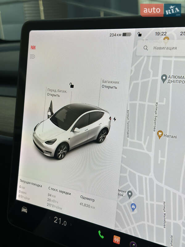 Позашляховик / Кросовер Tesla Model Y 2020 в Дніпрі