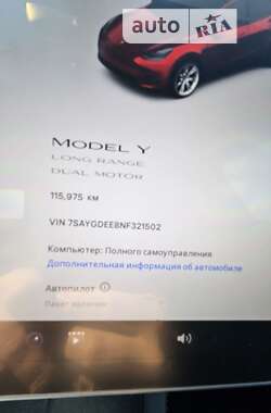 Позашляховик / Кросовер Tesla Model Y 2021 в Дніпрі