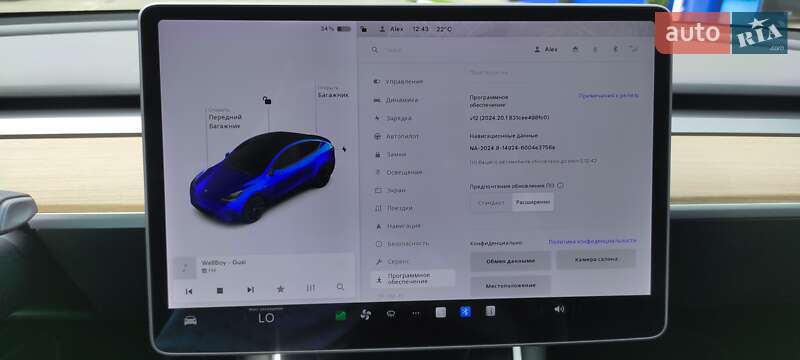 Внедорожник / Кроссовер Tesla Model Y 2020 в Киеве