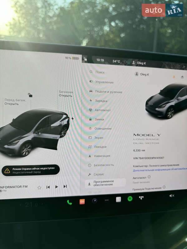 Внедорожник / Кроссовер Tesla Model Y 2023 в Днепре