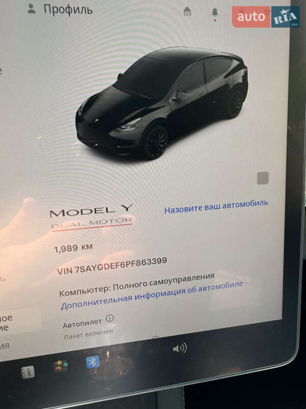 Позашляховик / Кросовер Tesla Model Y 2023 в Вінниці фото 14 Позашляховик / Кросовер Tesla Model Y 2023 в Вінниці