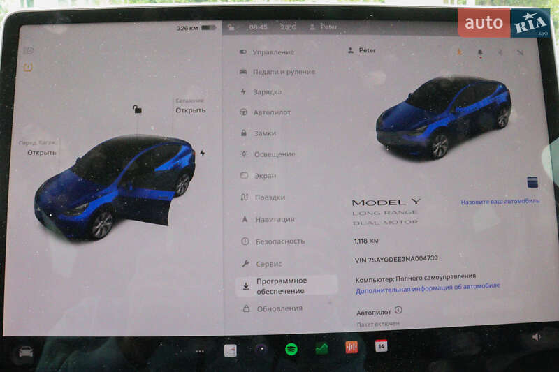 Внедорожник / Кроссовер Tesla Model Y 2022 в Кременчуге фото 7 Внедорожник / Кроссовер Tesla Model Y 2022 в Кременчуге