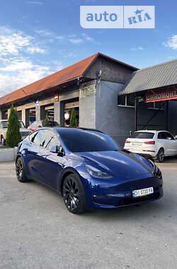 Внедорожник / Кроссовер Tesla Model Y 2021 в Харькове