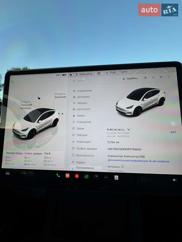 Позашляховик / Кросовер Tesla Model Y 2023 в Дніпрі