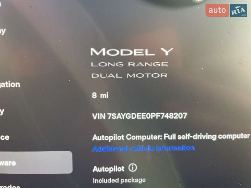 Внедорожник / Кроссовер Tesla Model Y 2023 в Львове