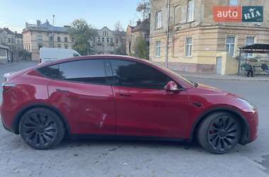 Внедорожник / Кроссовер Tesla Model Y 2021 в Львове