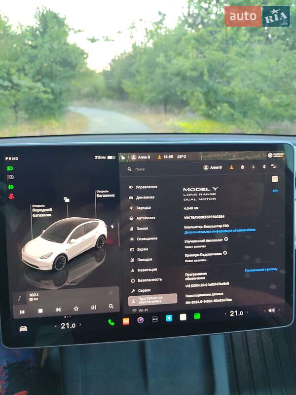 Внедорожник / Кроссовер Tesla Model Y 2023 в Запорожье