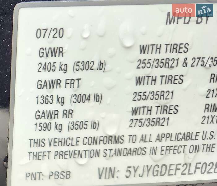 Позашляховик / Кросовер Tesla Model Y 2020 в Львові