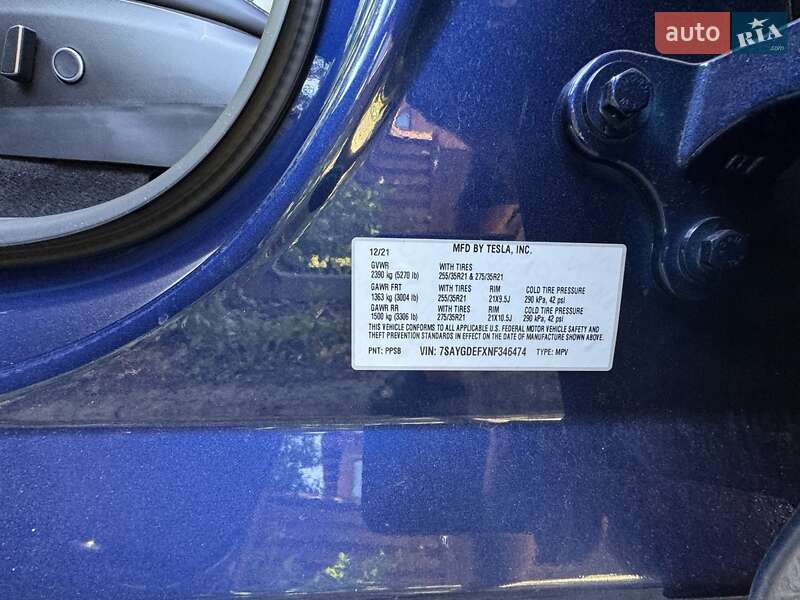 Позашляховик / Кросовер Tesla Model Y 2021 в Харкові