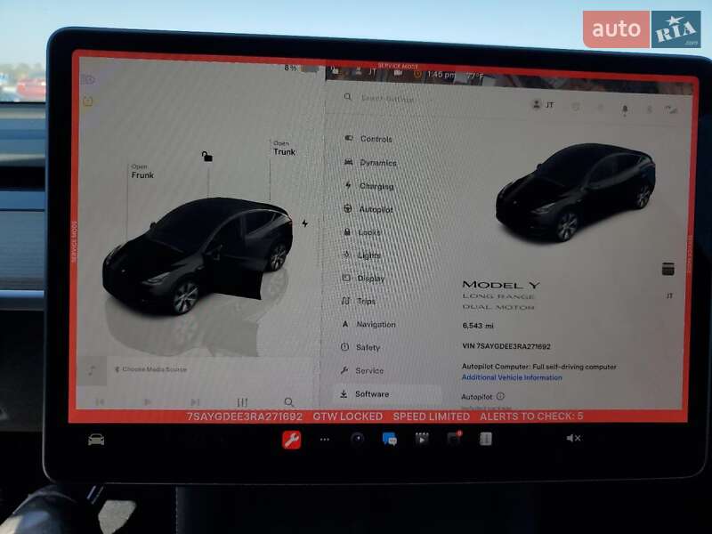 Внедорожник / Кроссовер Tesla Model Y 2024 в Одессе фото 9 Внедорожник / Кроссовер Tesla Model Y 2024 в Одессе