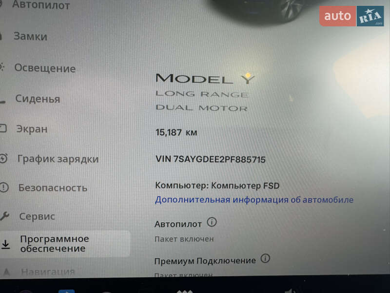 Позашляховик / Кросовер Tesla Model Y 2023 в Києві