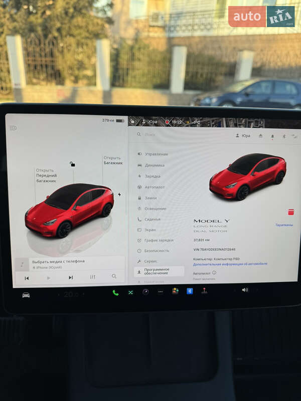 Внедорожник / Кроссовер Tesla Model Y 2022 в Виннице