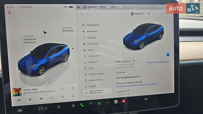 Позашляховик / Кросовер Tesla Model Y 2022 в Запоріжжі